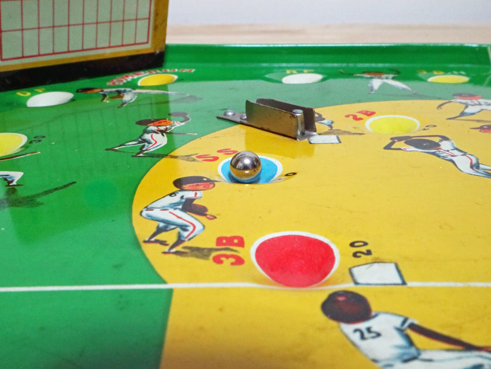 ベースボールゲーム 内野アウトポケット