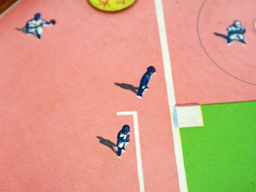 ビーシーの野球ゲーム(推定二代目) 美しい俯瞰視点の短縮法イラスト②3塁型