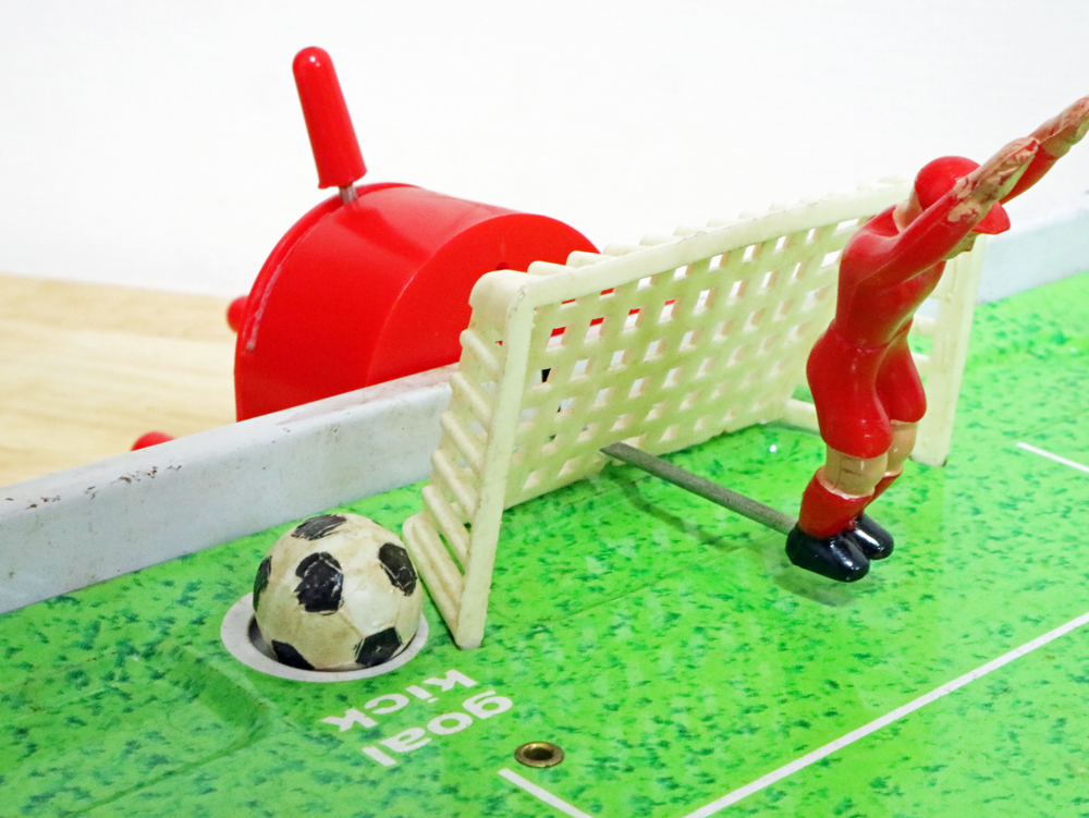 サッカーゲーム（エポック社）イモ洗い