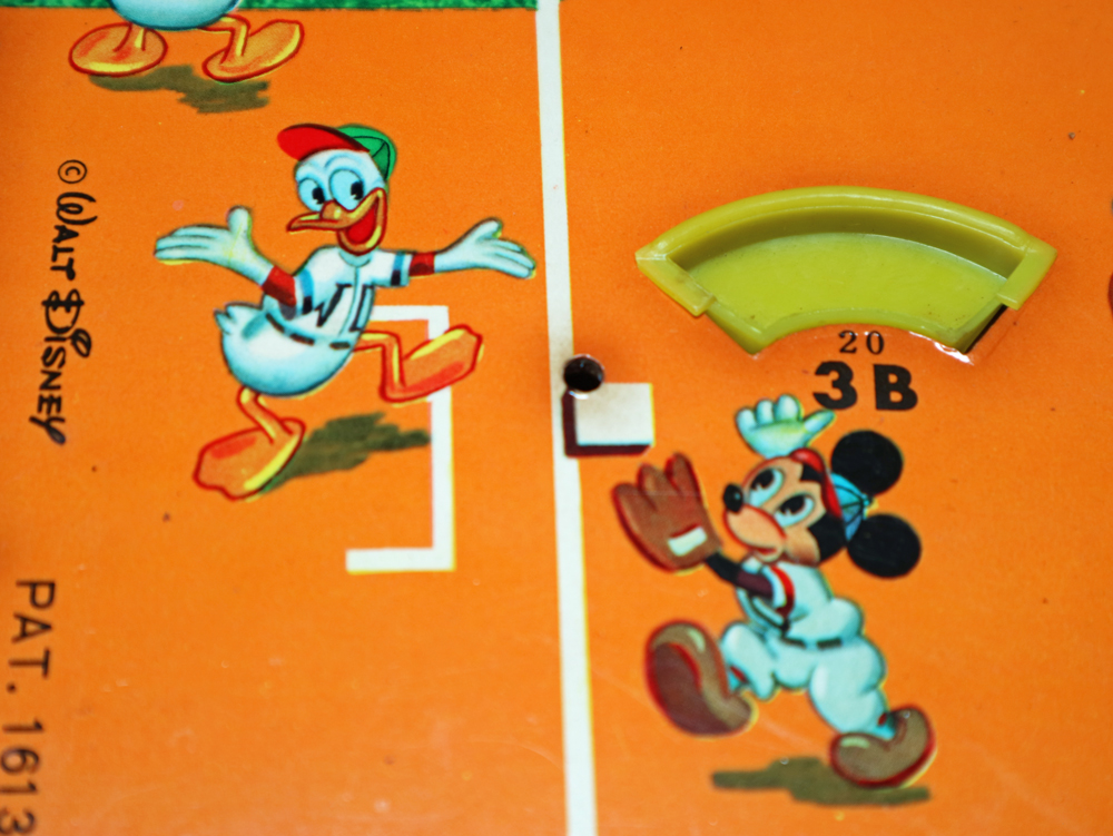 ディズニー野球盤B型 エポック社 河田・任天堂 ネズミとアヒル