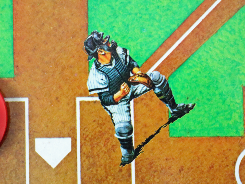 オールスター野球盤B型③　田淵幸一捕手も描かれて1970年セリーグオールスター勢揃い