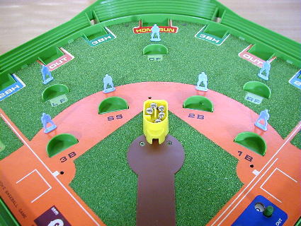 ジャイアンツ野球盤BM型人工芝球場 ワンタッチヒッティング